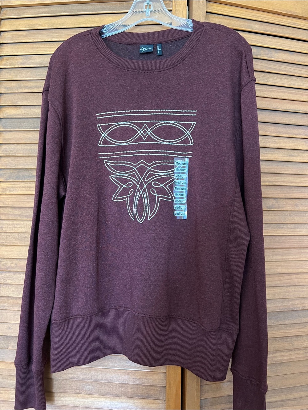 Cruel denim sweatshirt. NWT.
